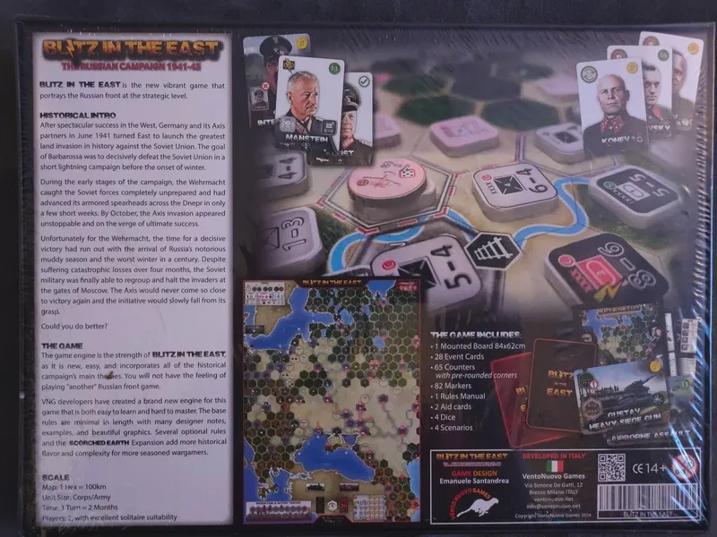 Blitz in the East i dodatek The Scorched Earth VentoNuovo Games view 3